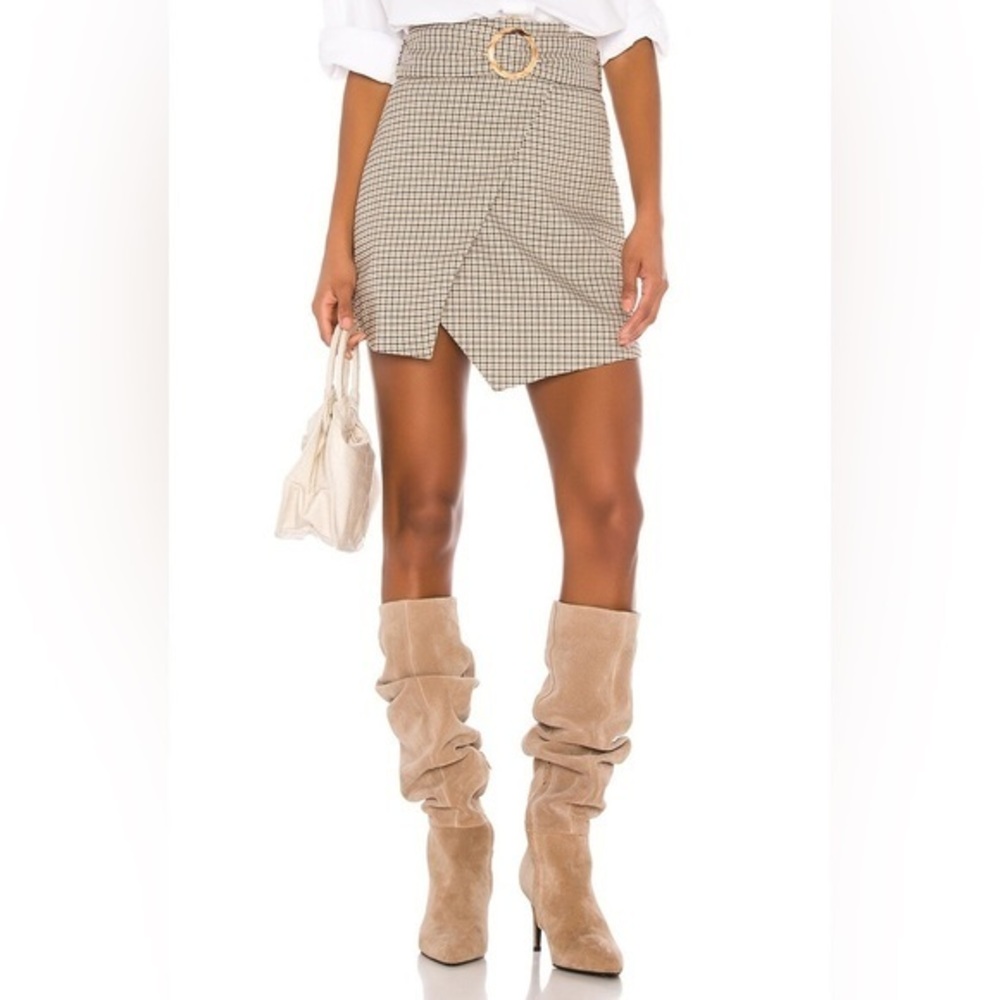 Brand new Mini Skirt in Plaid Multi - song of style